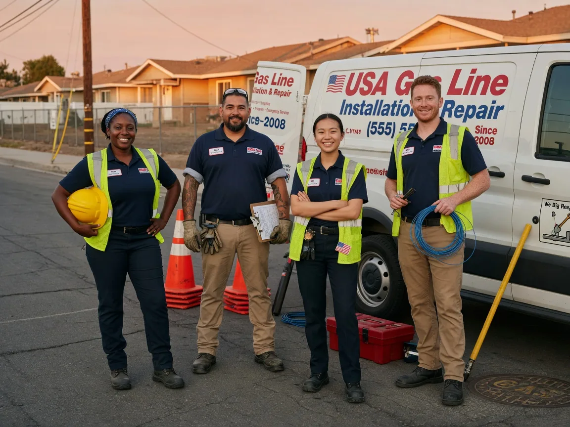 Gas Line Installation company in Burton, OH