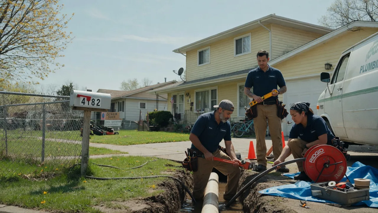 Gas Line Repair in Burton, OH near me